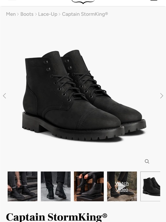 Thursday Boot Company Captain StormKing Lace Up Boot